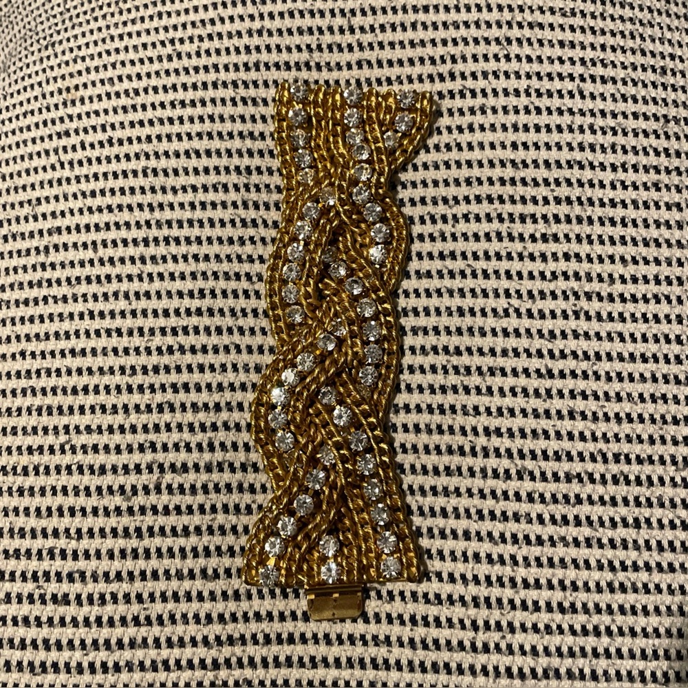 Elegant Gold and Silver Women's Bracelet Elizabeth Cole